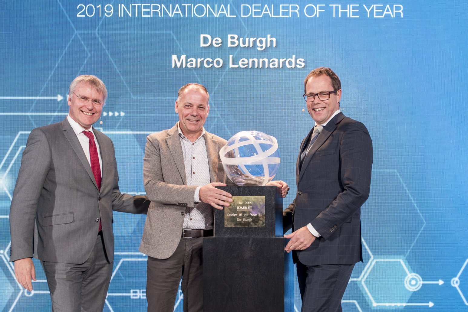 DAF names 2019 International Dealers of the Year