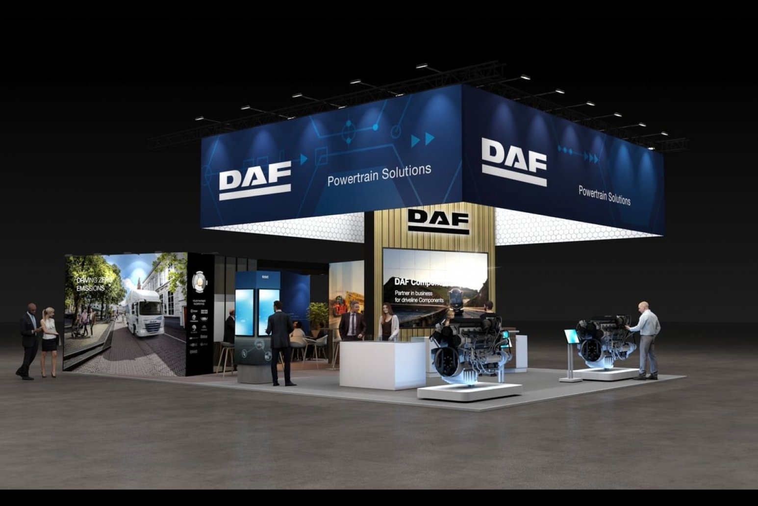 DAF Components presents new powertrains for coaches and buses