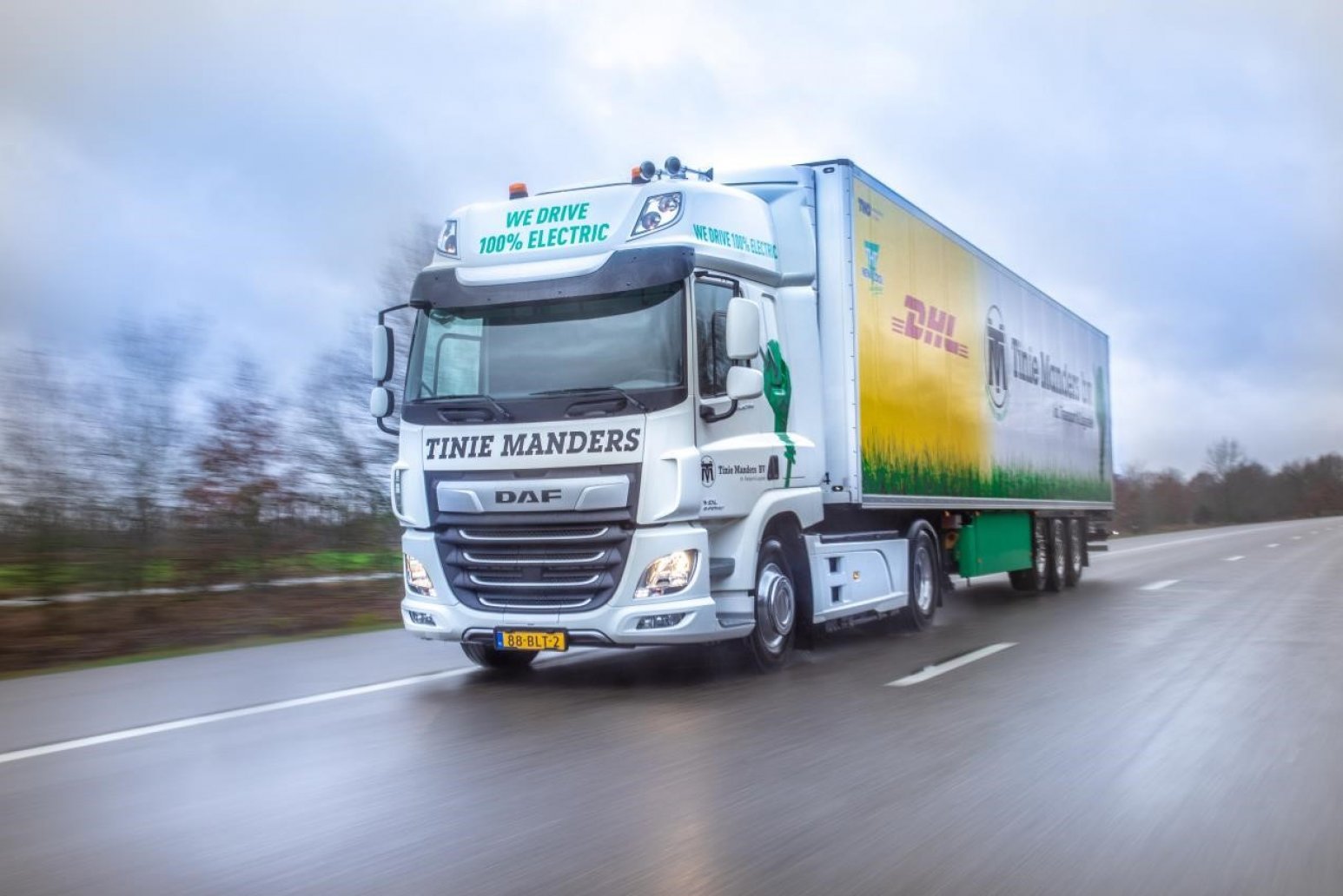 DAF CF Electric drives 150,000 electric kilometres