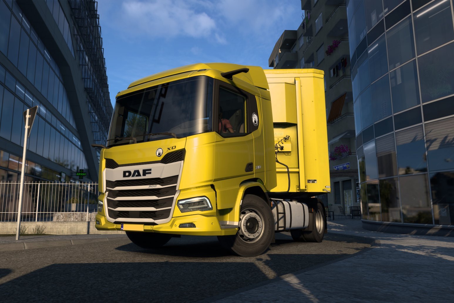 DAF XD first-ever distribution truck in ETS2