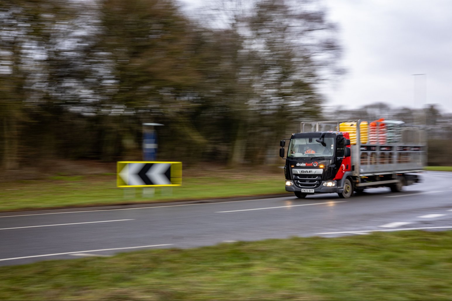 New DAF LFs go down a storm at Drainfast
