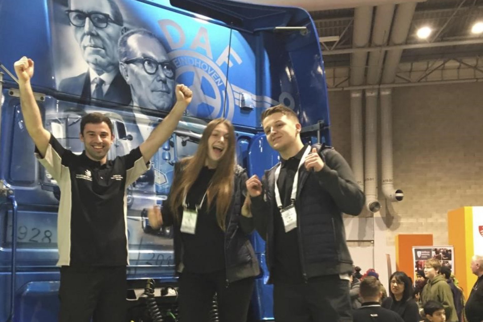 Hands-down win for DAF’s Mathew Hands at WorldSkills final