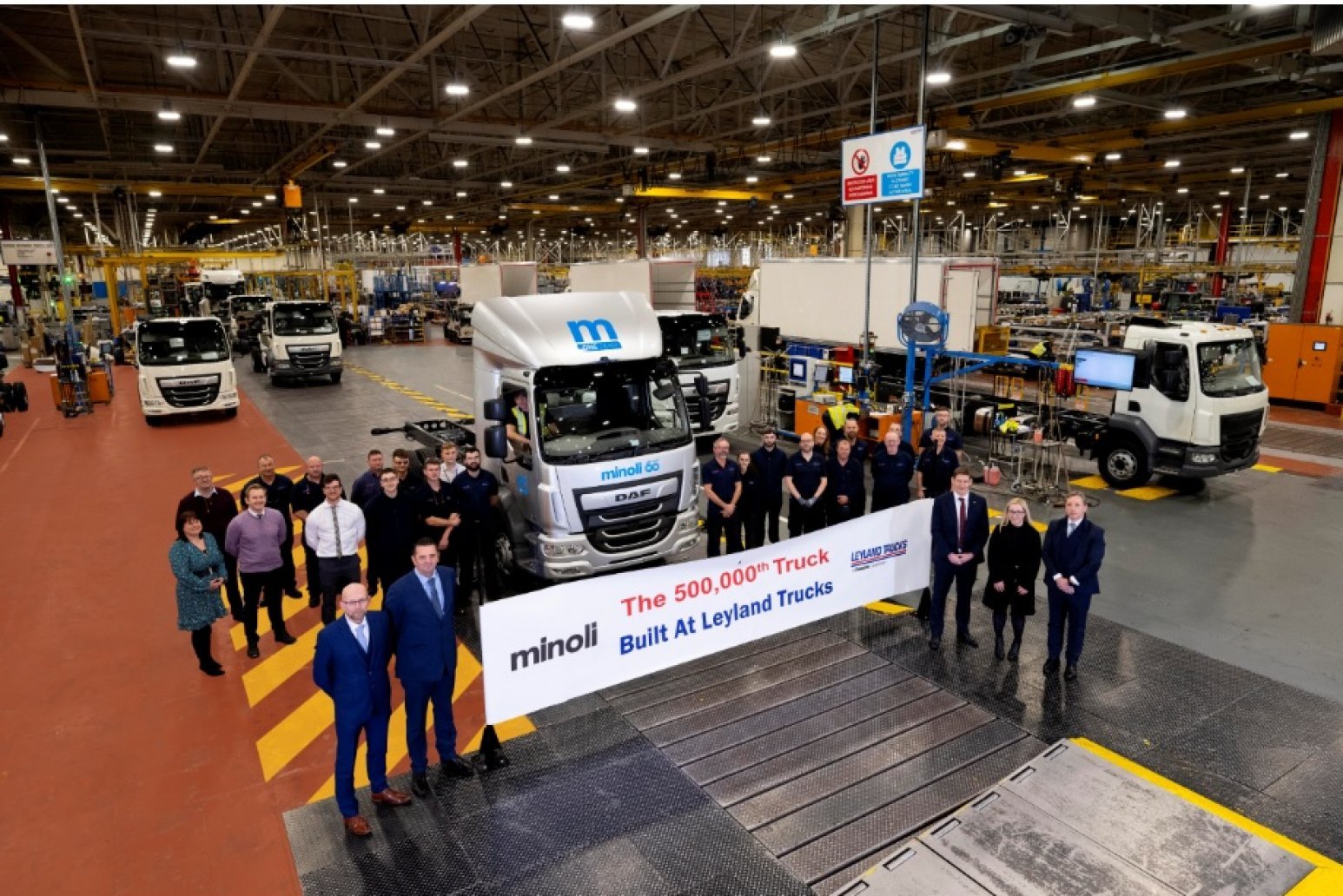 Leyland Trucks hits half million vehicle production milestone