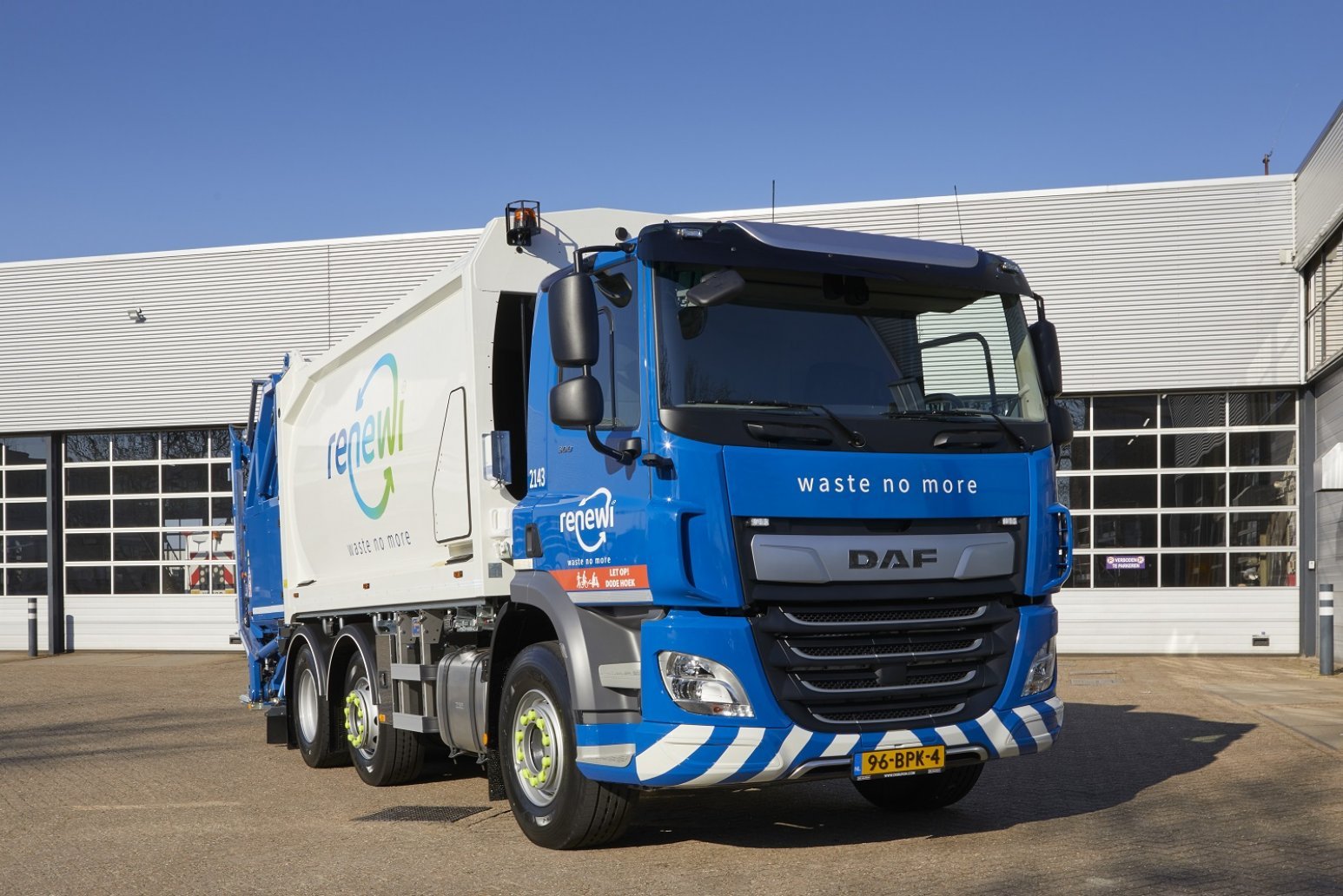 Waste recycler Renewi orders another 200 trucks from DAF