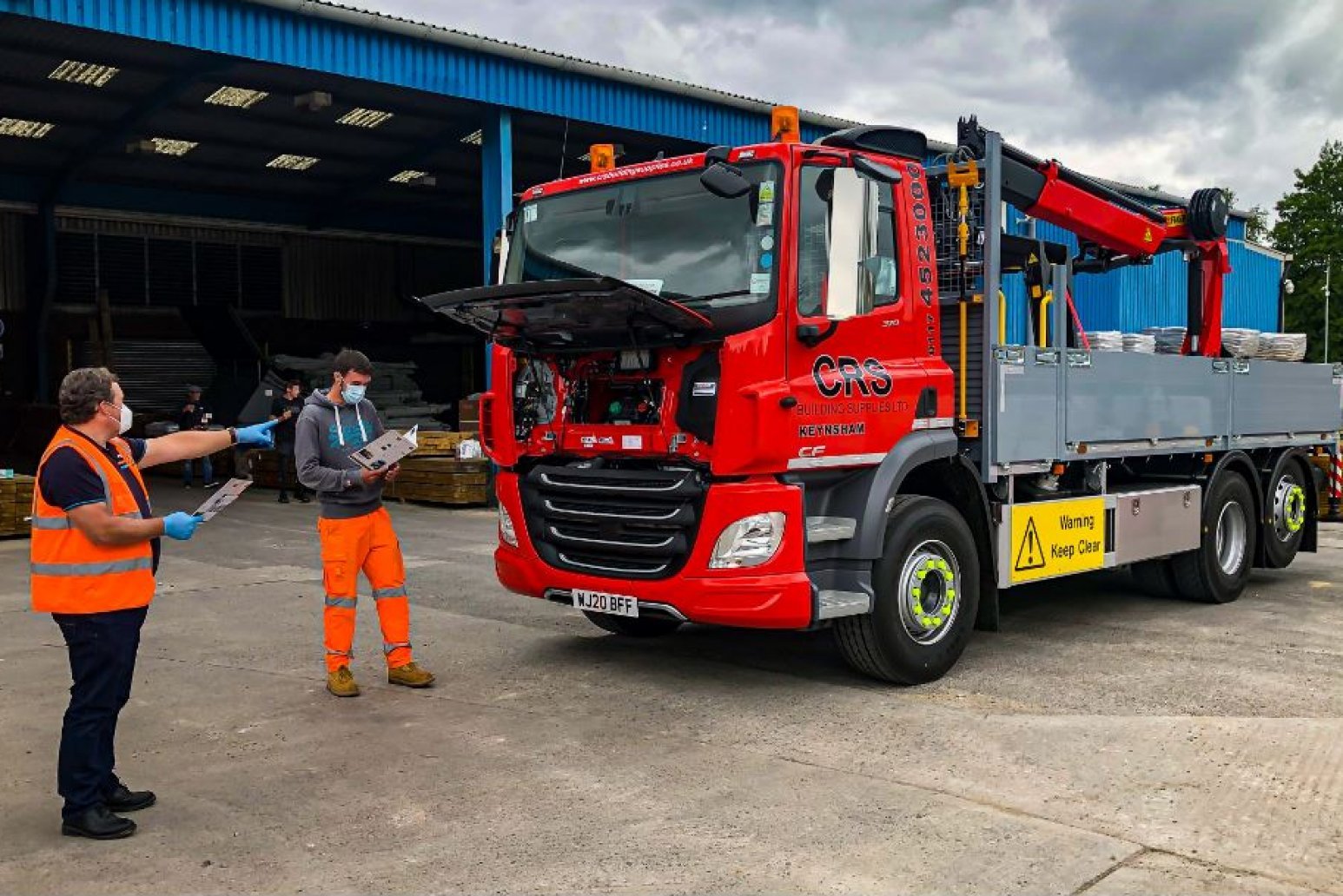 DAF Driver Training Vouchers delivered ‘at a distance’ for CRS